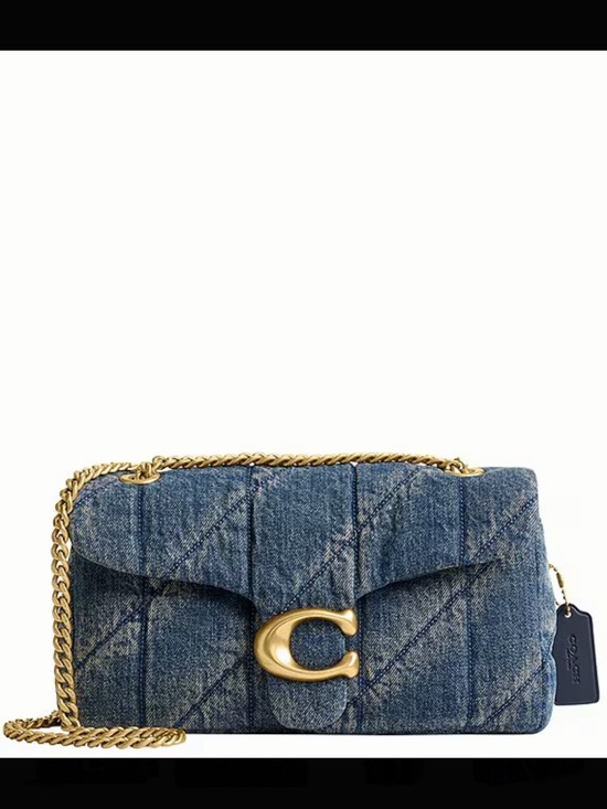 Coach Handbags - Coach Soft Loved Denim Tabby Convertible Shoulder Bag 26
